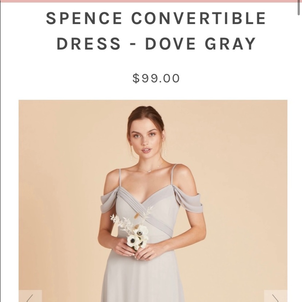 Birdy Grey Spence Convertible Dress - Dove Gray